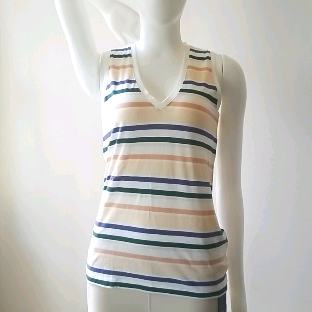 2 for$24 MADEWELL Carlsbad Striped Tank Sz XXS